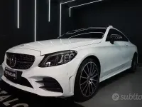 Usata Mercedes C300 AMG Line Premium 245 CV (180 kW) 2019 Bianco Coupé