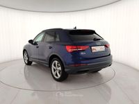 Usata Audi Q3 Advanced 150 CV (110 kW) 2021 Blu metallizzato SUV