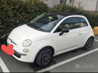 Usata Fiat 500 69 CV (50 kW) 2012 Bianco Cabrio