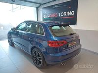 Usata Audi A3 Ambiente 110 CV (80 kW) 2016 Blu Berlina