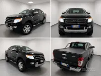 Usata Ford Ranger Limited 150 CV (110 kW) 2014 Nero Pick-up