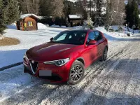 Usata Alfa Romeo Stelvio Super 200 CV (147 kW) 2017 Rosso SUV
