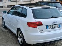 Usata Audi A3 S-Line 170 CV (125 kW) 2011 Bianco Utilitaria