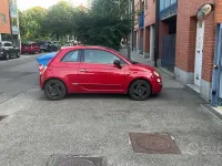 Usata Fiat 500 Lounge 75 CV (55 kW) 2008 Rosso Berlina