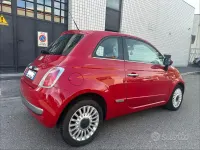 Usata Fiat 500 Lounge 69 CV (50 kW) 2011 Rosso Berlina