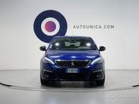 Usata Peugeot 308 GT-line 131 CV (96 kW) 2018 Blu Berlina