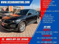 Usata VW T-Roc Advance 150 CV (110 kW) 2018 Nero SUV
