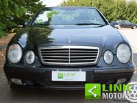 Usata Mercedes CLK430 Avantgarde 279 CV (205 kW) 2000 Blu Cabrio