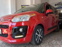 Usata Citroën C3 Picasso Seduction 92 CV (67 kW) 2014 Rosso Monovolume