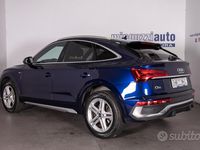 Usata Audi Q5 Sportback S-Line 204 CV (150 kW) 2022 Blu SUV