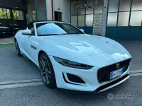 Usata Jaguar F-Type R-Dynamic 300 CV (220 kW) 2021 Bianco Cabrio