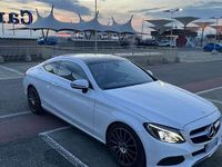 Usata Mercedes C220 170 CV (125 kW) 2016 Bianco Coupé