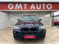 Begagnad BMW X3 Efficient Dynamics 150 HK (110 kW) 2014 Blå SUV