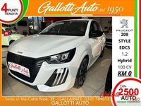 Nuova Peugeot 208 Style 101 CV (74 kW) 2025 Bianco Utilitaria