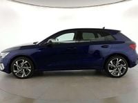 Usata Audi A3 Advanced 116 CV (85 kW) 2023 Blu navarra met Berlina