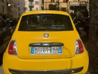 Usata Fiat 500 Lounge 69 CV (50 kW) 2009 Giallo Cabrio