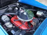 Usata Chevrolet Corvette Stingray 300 CV (220 kW) 1968 Blu Cabrio