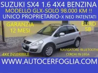 Usata Suzuki SX4 GLX 120 CV (88 kW) 2013 Argento SUV