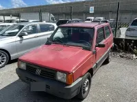 Usata Fiat Panda 54 CV (39 kW) 2002 Rosso Utilitaria