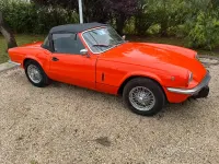 Usata Triumph Spitfire 1970 Rosso Cabrio