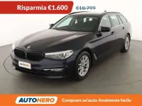 Usata BMW 520 190 CV (139 kW) 2018 Blu Station wagon