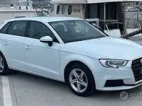 Usata Audi A3 110 CV (80 kW) 2017 Bianco Station wagon