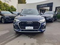 Usata Audi Q5 S-Line 204 CV (150 kW) 2021 Blu metallizzato SUV