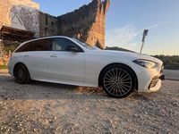 Gebraucht Mercedes C220 AMG Line Premium Plus 200 PS (147 kW) 2024 Weiß Kombi