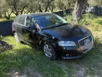 Usado Audi A3 90 CV (66 kW) 2010 Negro Utilitario