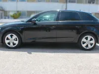 Usata Audi A3 Ambition 110 CV (80 kW) 2014 Nero Berlina