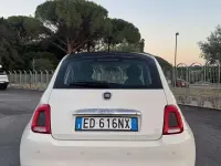 Usata Fiat 500 Lounge 69 CV (50 kW) 2010 Bianco Utilitaria