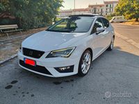 Usata Seat Leon FR 184 CV (135 kW) 2015 Bianco Berlina