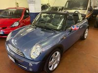 Usata Mini Cooper Cabriolet 116 CV (85 kW) 2004 Blu/azzurro Cabrio