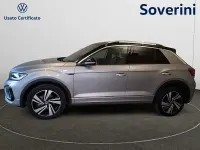 Usata VW T-Roc R-line 110 CV (80 kW) 2023 Argento SUV