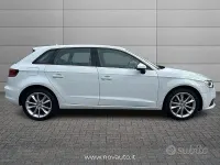 Usata Audi A3 Ambiente 150 CV (110 kW) 2016 Bianco Berlina