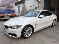 Usata BMW 430 Cabriolet Luxury Line 252 CV (185 kW) 2017 Bianco Cabrio