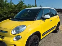 Usata Fiat 500L Trekking 105 CV (77 kW) 2014 Giallo Monovolume