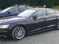 Usata Audi A5 Sportback S-Line 218 CV (160 kW) 2017 Blu/azzurro Utilitaria