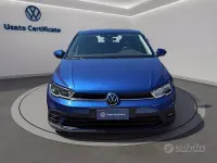 Usata VW Polo Life 80 CV (58 kW) 2023 Blue reef metalizzato Utilitaria