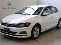 Usata VW Polo Comfortline 65 CV (47 kW) 2018 0q pure white Berlina