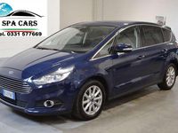 Usata Ford S-MAX Titanium 150 CV (110 kW) 2016 Blu/azzurro Monovolume
