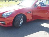 Begagnad Mercedes SLK250 204 HK (150 kW) 2012 Röd Cab