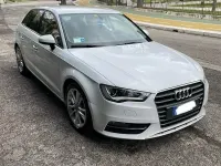 Usata Audi A3 Ambition 105 CV (77 kW) 2013 Bianco Berlina