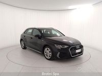 Usata Audi A3 S-Line 200 CV (147 kW) 2022 Nero Berlina