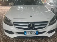 Usata Mercedes C200 136 CV (100 kW) 2016 Bianco Station wagon