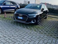 Usata Audi A3 Advanced 150 CV (110 kW) 2020 Nero Berlina