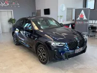 Usata BMW X4 M Sport 184 CV (135 kW) 2022 Bluazzurro SUV