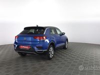 Usata VW T-Roc Style 110 CV (80 kW) 2021 Blu SUV