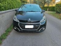 Usata Peugeot 208 Allure 75 CV (55 kW) 2017 Nero Utilitaria