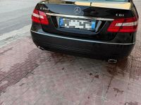Usata Mercedes E350 211 CV (155 kW) 2009 Nero Berlina